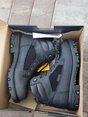 Eurostar Tucker II Steel Toe Waterproof Leather Work Boots Sz 9